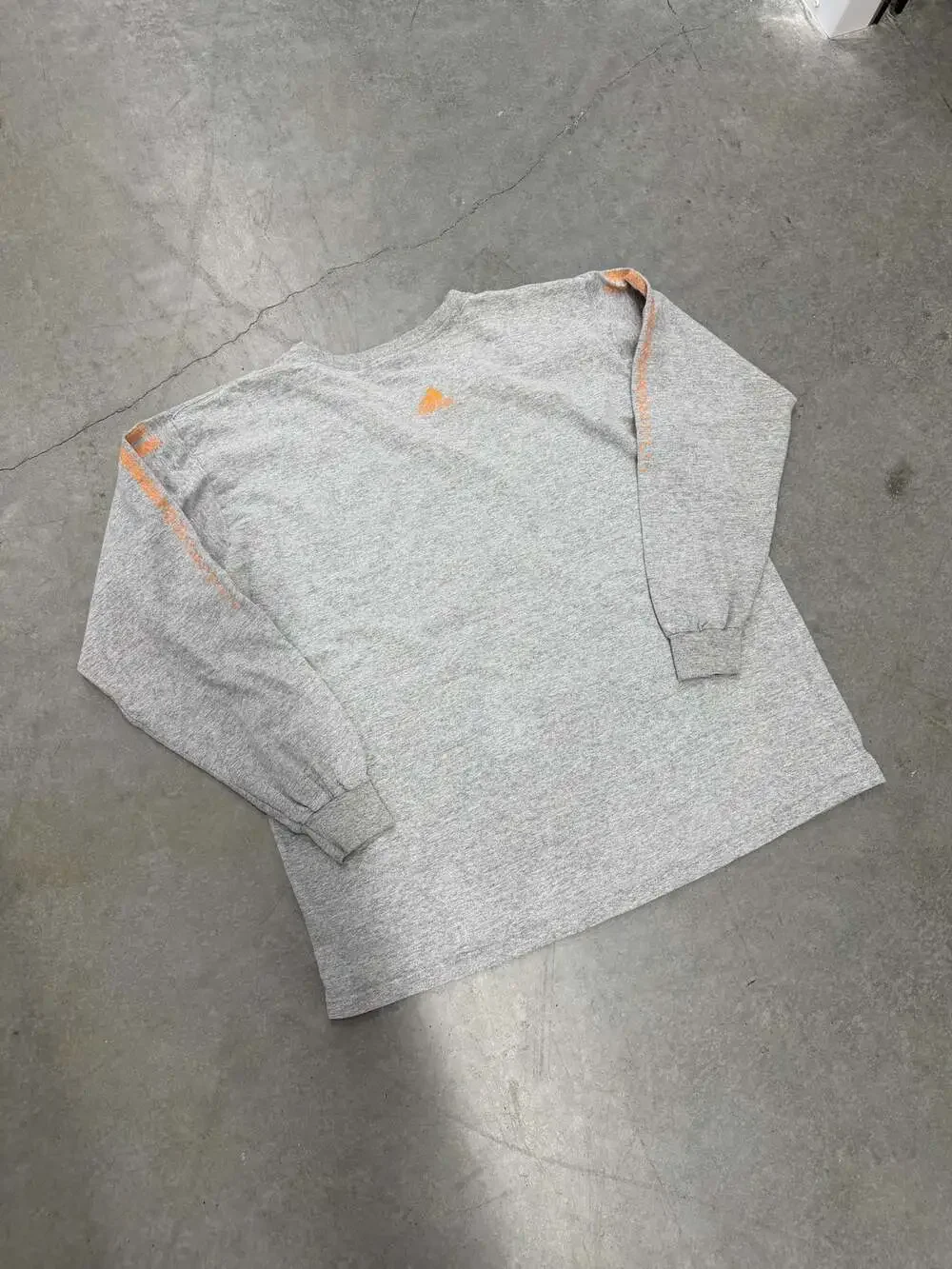 Vintage 90s Nike Tennessee Volunteers Heather Grey Long Sleeve T-Shirt Size XL